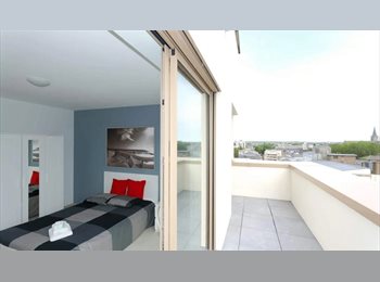 Appartager LU - Grande chambre meublé avec balcon à Esch-sur-Alzette, Esch-sur-Alzette - 800 € / Mois