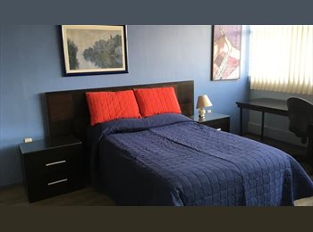 Roomgo MX - Cd. Satélite - Habitación con baño  -- propia ejecutivos, Naucalpan - MX$6,500 por mes
