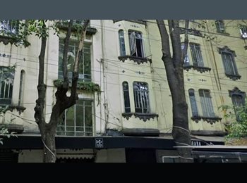 Roomgo MX - Se renta cuarto a señorita en la Condesa, Cuauhtémoc - MX$5,300 por mes