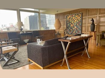 Roomgo MX - Habitación amueblada en departamento sobre Paseo de la Reforma, Cuauhtémoc - MX$18,500 por mes