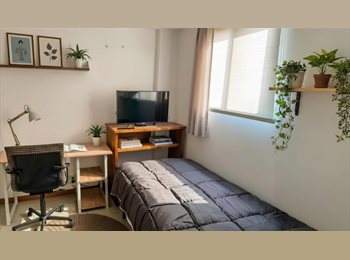 Roomgo MX - Recámara amueblada en renta con baño privado | San Pedro de los Pinos, Benito Juárez, Cuauhtémoc - MX$9,500 por mes