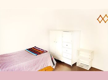 Roomgo MX - Habitacion Luminosa en Narvarte A 2 cdas de @Metro y Metrobus Etiopia, Cuauhtémoc - MX$7,800 por mes