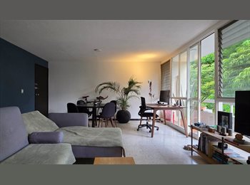 Roomgo MX - Habitacion en depa minimalista por Minerva, Zapopan - MX$7,800 por mes