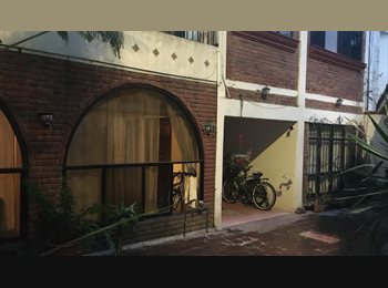 Roomgo MX - Se renta cuarto en Coyoacán en casa compartida, Coyoacán - MX$4,500 por mes