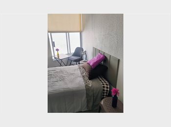 Roomgo MX - 5,250 Cuarto Amueblado y Con Todos Los Servicios (Incluso Lavadora) cerca del WTC, Cuauhtémoc - MX$5,250 por mes