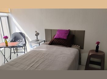 Roomgo MX - 5,500 Cuarto Amueblado y Con Todos Los Servicios (Incluso Lavadora) cerca del WTC, Cuauhtémoc - MX$5,500 por mes
