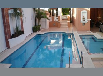 Roomgo MX - HABITACION PRIVADA PARA PROFESIONAL, Cancún - MX$7,000 por mes