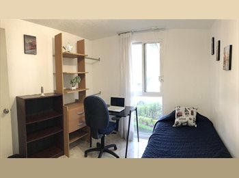 Roomgo MX - Habitación amueblada/ Copilco_UNAM, Coyoacán - MX$6,700 por mes
