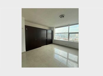 Roomgo MX - Habitación amplia con baño propio en depa con alberca y vigilancia, Monterrey - MX$11,000 por mes