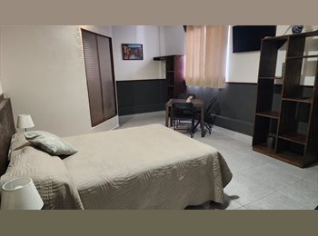 Roomgo MX - Habitación amueblada con baño propio | Todos los servicios incluidos | Señoritas | Col. Jardín, SLP, San Luis Potosí - MX$6,500 por mes
