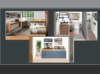 Roomgo MX - MODERNA HABITACIÓN AMUEBLADA CON ENTRADA INDEPENDIENTE Y BAÑO PRIVADO, Cuajimalpa de Morelos - MX$9,000 por mes