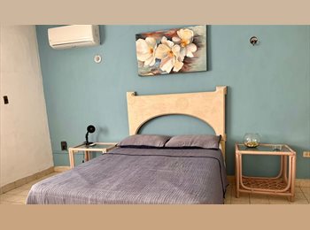 Roomgo MX - cuarto privado con recibidor, baño privado y comidas incluidas, Mérida - MX$10,000 por mes