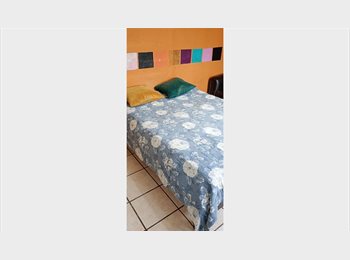 Roomgo MX - Se renta recámara amueblada para hombre estudiante trabajador o profesionista, General Escobedo - MX$4,000 por mes