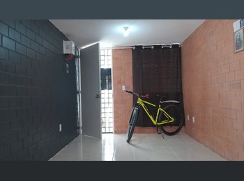 Roomgo MX - Habitación en renta., San Andrés Cholula - MX$2,900 por mes