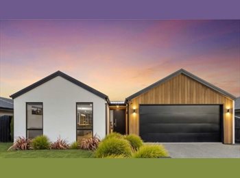 Roomgo NZ - Room for Rent – Modern 3 Bedroom Home, Christchurch - $290 pw