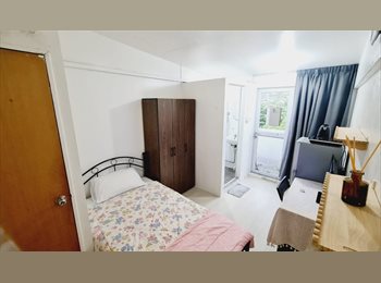 Roomgo SG - Rare balcony access private room + shower, lavB, Kallang - $1,400 pm