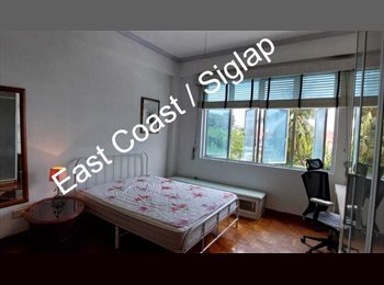 Roomgo SG - LARGE FURNISHED 175 SQ FT ROOM (BIGGER THAN MANY MASTER ROOMS) @SIGLAP NEAR AMENITIES, Bedok - $1,350 pm