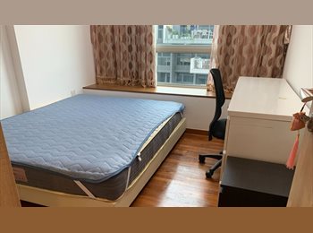 Roomgo SG - Nice condo queen-size bed common room at Caspian, Lakeside - $1,400 pm