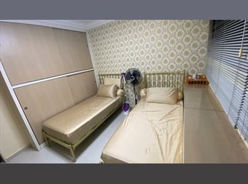 Roomgo SG - HDB Common air con room next to Fernvale LRT for 2 female tenants, Sengkang - $1,200 pm