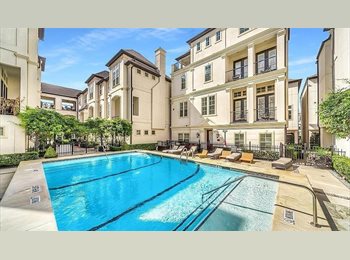 Roomgo US - Room for Rent in Beautiful EaDo Townhome w/Pool, East Downtown - $1,145 pm