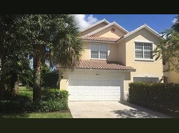 Roomgo US - Full town house for rent / ROOM FOR RENT, Greenacres - $1,250 pm