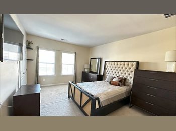 Roomgo US - Master Bedroom Near Ashburn Metro Station, Reston - $1,300 pm