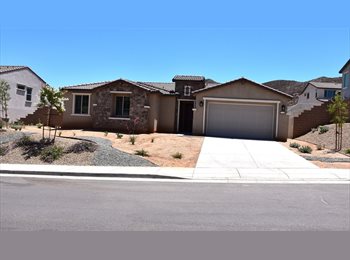 Roomgo US - $895 1BD w/ private or shared BA-great home, Menifee - $895 pm