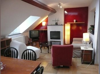 Appartager BE - Coloc 2 pers, proche place Jourdan (quartier Europe) lumineux et calme, Etterbeek - 550 € pm