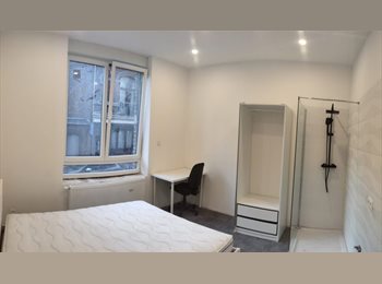 Appartager BE - Chambre rénovée avec douche privée à proximité du Barbou, Liège - 480 € pm