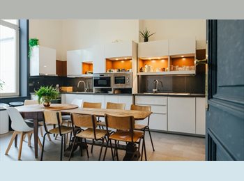 Appartager BE - Beautiful private room in a shared house, Saint Gilles Sint Gillis - 780 € pm