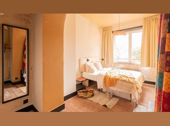 Appartager BE - Chambres meublées dans un appartement en colocation avec espace extérieur - Center, Bruxelles, Etterbeek - 676 € pm