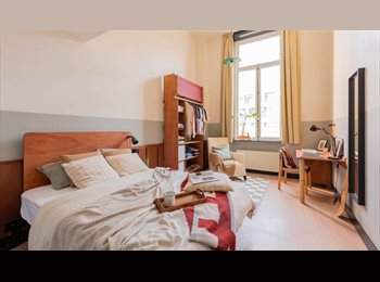 Appartager BE - Chambres meublées dans une magnifique maison en colocation - centre, Bruxelles - 834 € pm