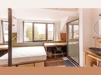 Appartager BE - Chambres meublées dans une magnifique appartement en colocation - Ixelles, Bruxelles, Ixelles-Elsene - 689 € pm
