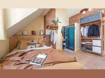 Appartager BE - Chambres meublées dans une magnifique maison en colocation - Saint-Josse, Bruxelles, Bruxelles - 505 € pm
