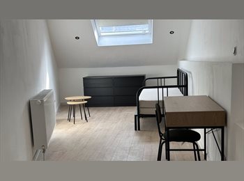 Appartager BE - Grande chambre 21 m² , maison rénovée - Charleroi centre, Charleroi - 490 € pm