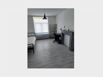 Appartager BE - Chambre pour etudiant(e) avec salle de douche privée, Charleroi - 350 € pm