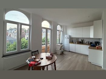 Appartager BE - Furnished room in a female co-housing apartment in Brussels, Molenbeek Saint Jean - Sint Jans Molenbeek - 575 € pm