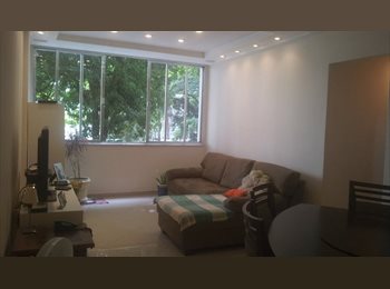 Roomgo BR - Lar confortável e bem localizado, Botafogo - R$ 3.000 Por mês