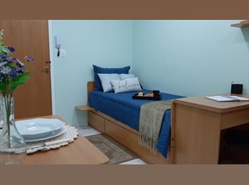 Roomgo BR - Alugo kitnet mobiliada, em São José dos Campos., São José dos Campos - R$ 1.500 Por mês