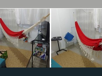 Roomgo BR - SEU REFÚGIO EM COPACABANA: MORADIA FIXA OU HOSPEDAGEM PARA O ROCK IN RIO!, Copacabana - R$ 1.580 Por mês