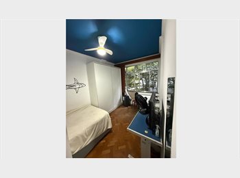 Roomgo BR - Ótimo Quarto Arpoador Tudo Incl., Ipanema - R$ 2.950 Por mês