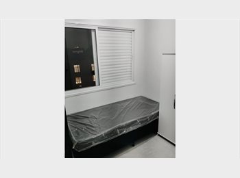 Roomgo BR - Quarto próximo do metrô Tatuapé, Tatuapé - R$ 1.100 Por mês