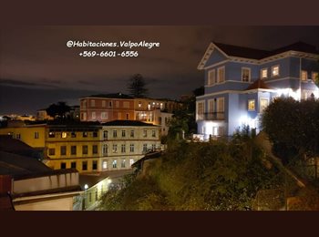 CompartoDepto CL - Cerro Alegre - Casa 2 niveles - 8 Piezas - The Safest & most Tourist Area, Valparaíso - CH$300.000 por mes