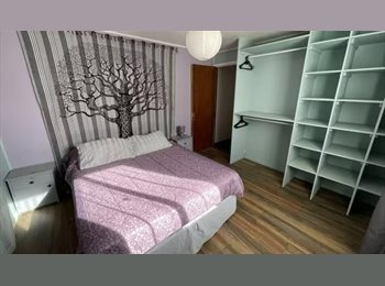 CompartoDepto CL - Cómoda Habitación con Cama Doble, Todo Incluido, Valparaíso - CH$375.000 por mes