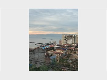 CompartoDepto CL - Se comparte casa!! Habitacion con vista a la Bahia y baño privado, Valparaíso - CH$280.000 por mes