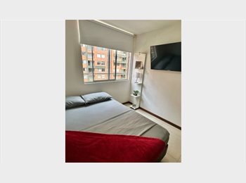 CompartoApto CO - Arriendo habitación amoblada en El poblado Medellín, sector ciudad del Rio, Medellín - COP$ 1.550.000 por mes