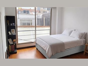 CompartoApto CO - Habitación Amoblada para mujer, Calle 106, en Puente Largo, Bogotá, Bogotá - COP$ 1.200.000 por mes