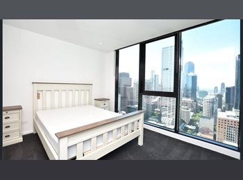 Roomgo AU - Furnished Private Room with Bath at Little Lonsdale Street Melbourne CBD, Melbourne - $600 pw