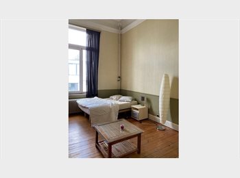 Appartager BE - Une grande chambre d'étudiante/jeune active dans une maison de maître, Saint Gilles Sint Gillis - 850 € pm