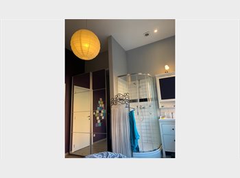 Appartager BE - Very nice room + shower in large building, shared by 9 young working people with Internat-background, Schaerbeek Schaarbeek - 525 € pm